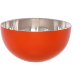 Салатник из нержавеющей стали 1,8л 20*10см цветное покрытие «жатка»