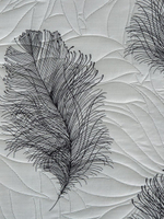 Покрывало на кровать, стеганое, поплин с размерами 215х220