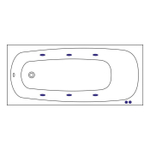 Акриловая ванна Excellent Layla Soft 180x80 WAEX.LAY18.SOFT