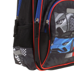 Рюкзак школьный 38x27x17 см 14л "Basic. Speed Zone" (Attomex)