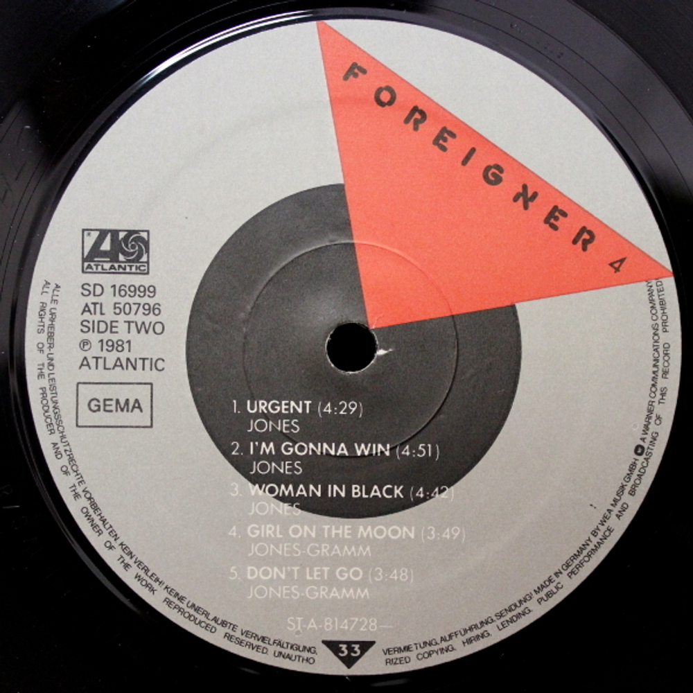 Foreigner / 4 (LP)
