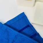 Полотенце махровое 30*50см «Comfort» цвет сапфировый 04-040, плотность 300гр/м2 TJ