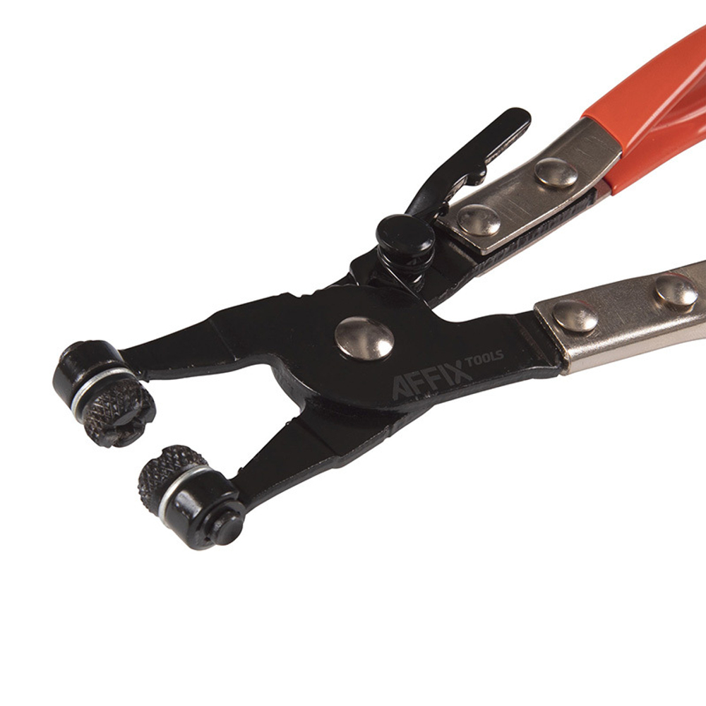 AFFIX (AF10330003) Щипцы для пружинных хомутов, трещотка