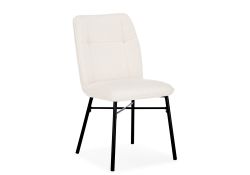 Стул на металлокаркасе Denis beige / black