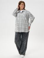 Рубашка Вселенная Виотекс СЕРЫЙ