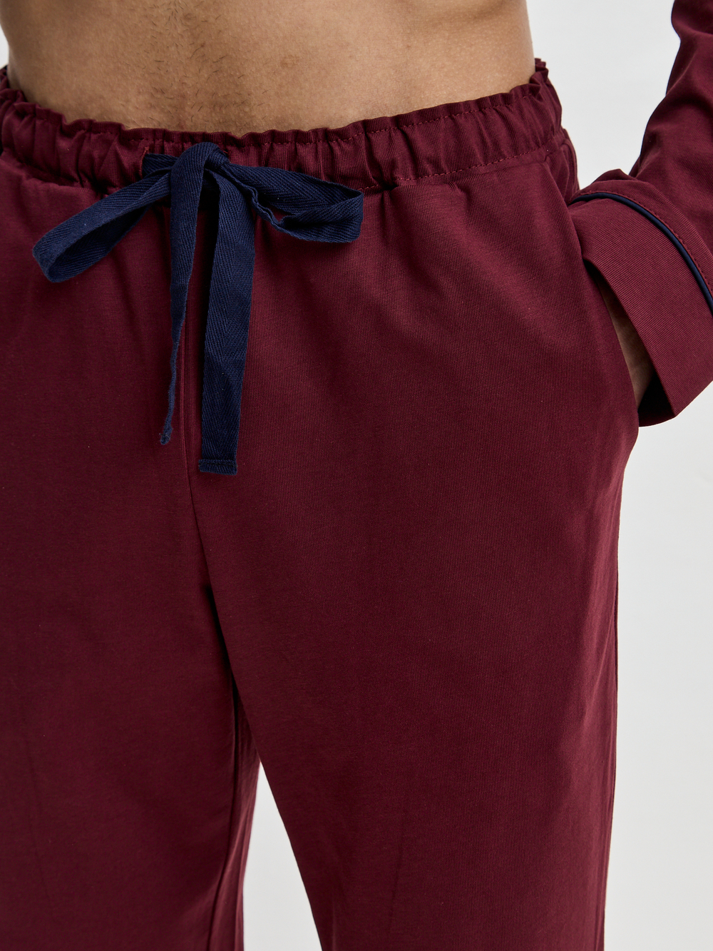 Пижама мужская Ihomewear Classic Men Bordo