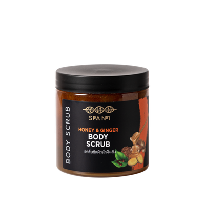 Скраб для тела медово-имбирный  SPA№1   500 мл