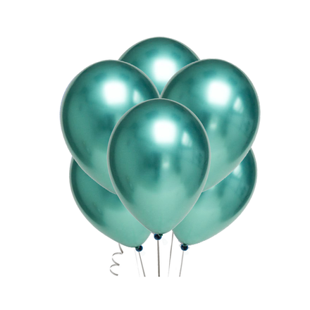 Шары зеленые Хром Green