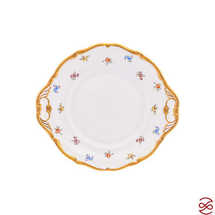 Тарелка для торта Queen's Crown Мелкие цветы 27 см