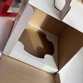 Ложемент для кулича 14.5х14.5х2.5см