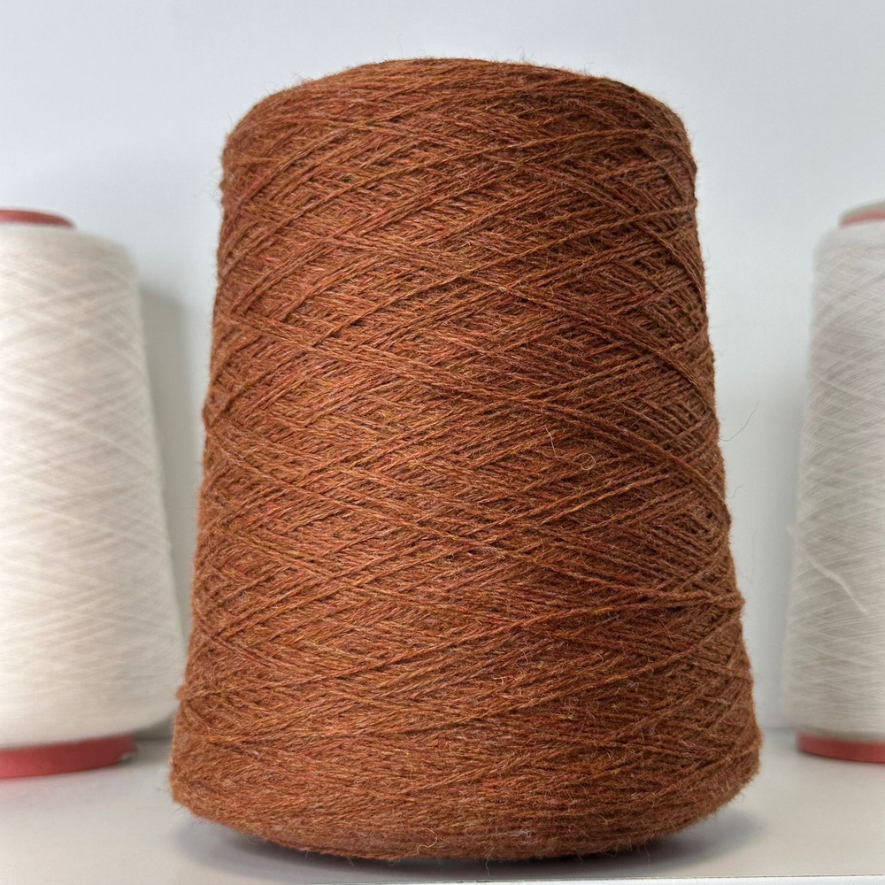 SOFT Shetland - Olimpias; 100% овечья шерсть; 650м/100гр (2/13); col. A2236, цвет: коричневый меланж