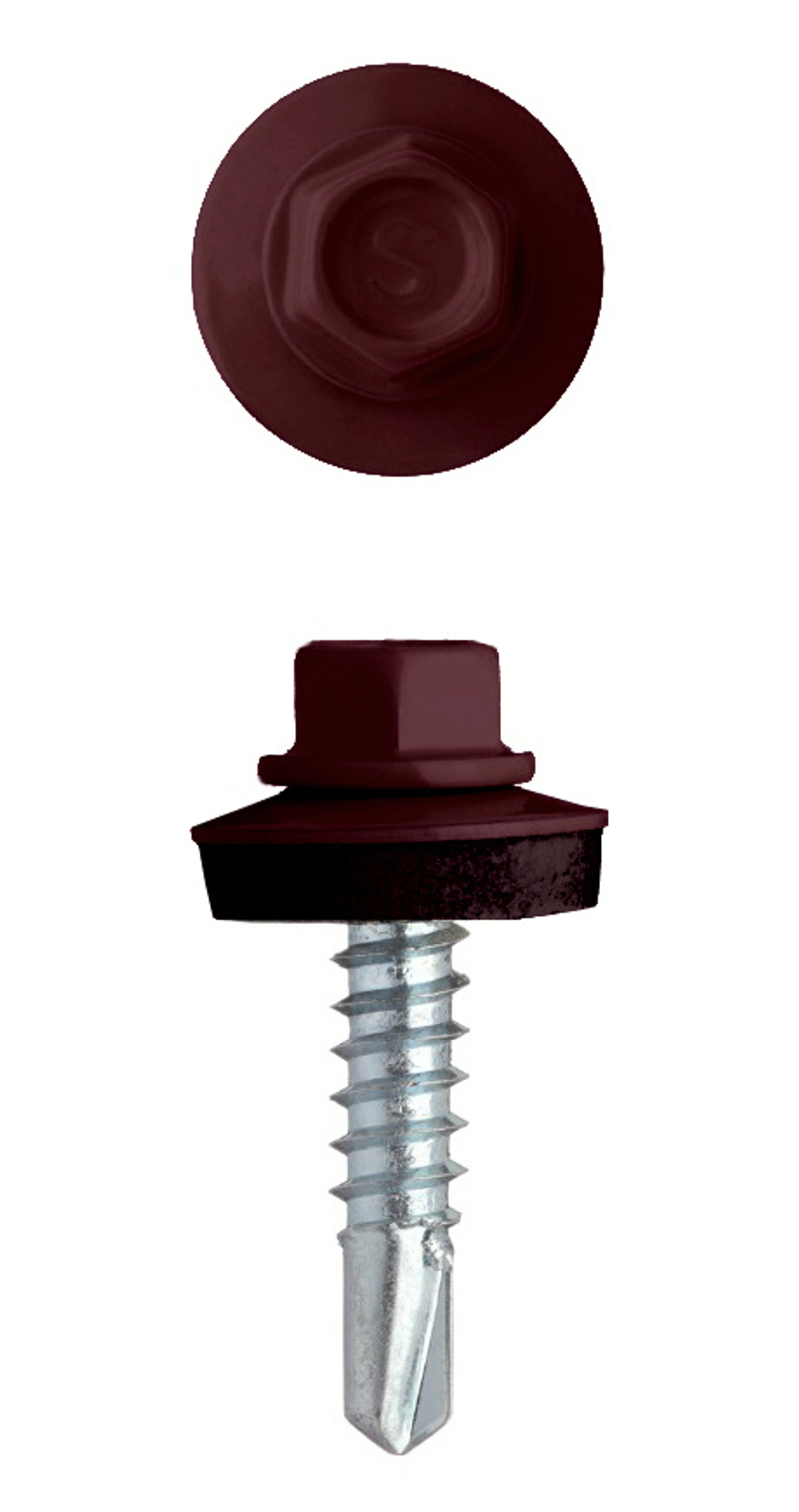 Саморез кровельный Daxmer 5,5х25 RAL 3005