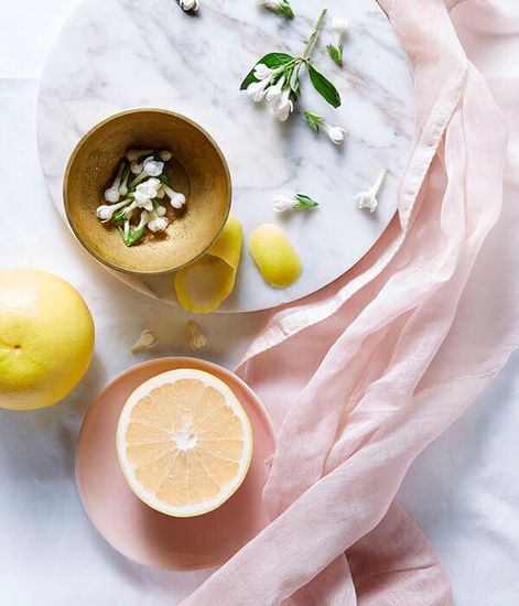 Цветок нектарина и грейпфрут, подарочный набор для тела (гель для душа и лосьон для тела), Grace Cole