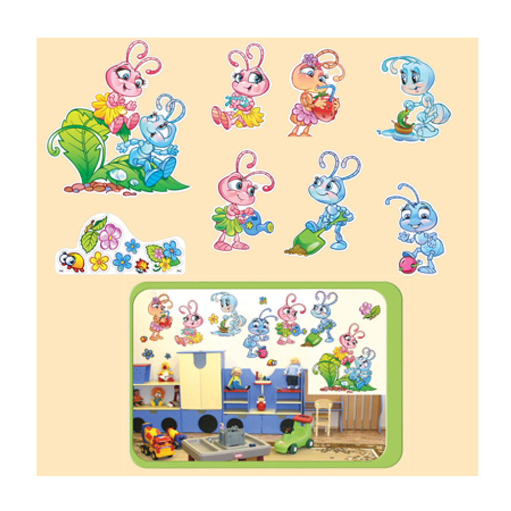 Вырубка " Набор украшений Муравьи " 46071