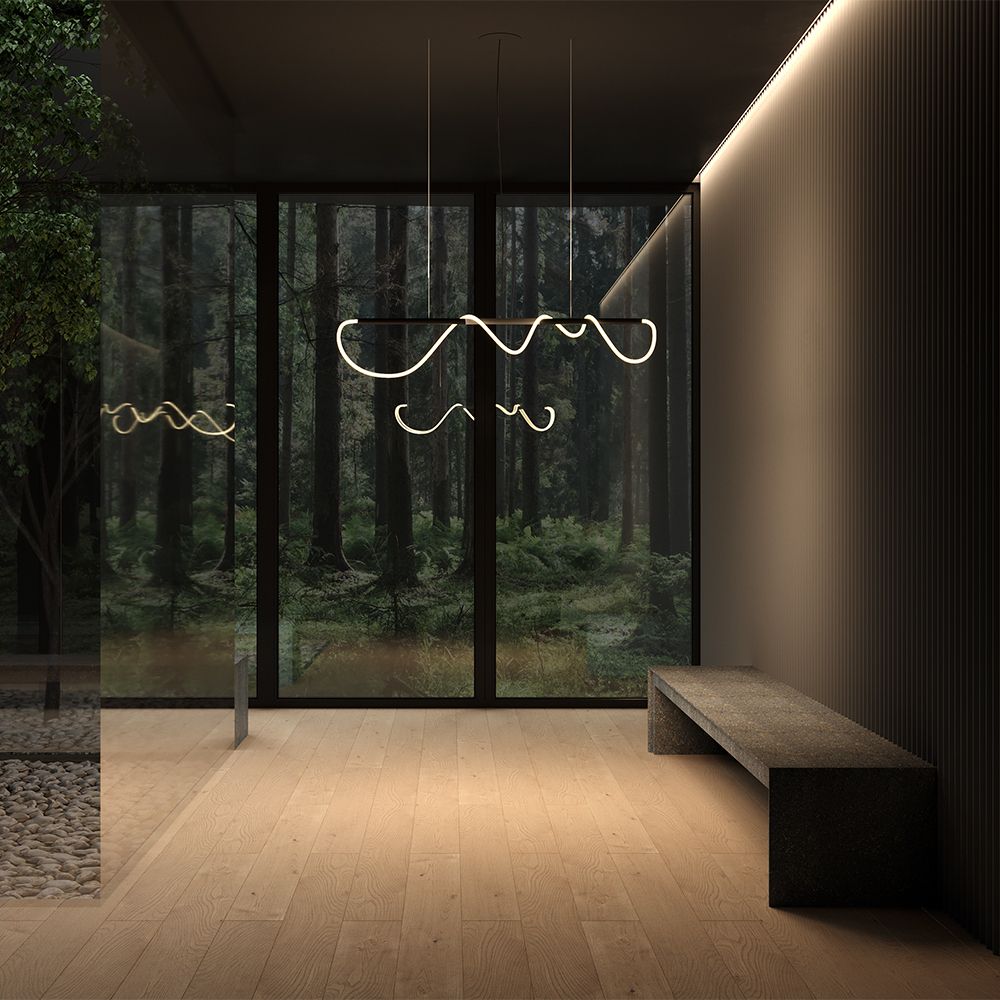 Светильник светодиодный подвесной Maytoni   MOD146PL-L30B3K