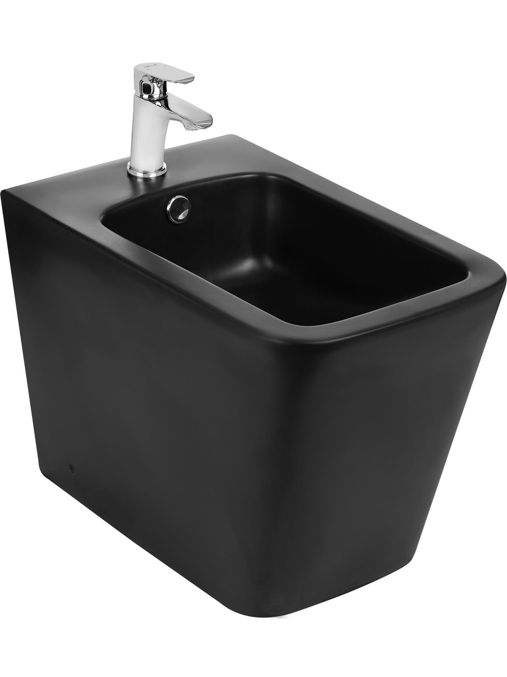 Биде напольное  черный матовый WeltWasser WW GELBACH 003 MT-BL  10000003746 черный матовый