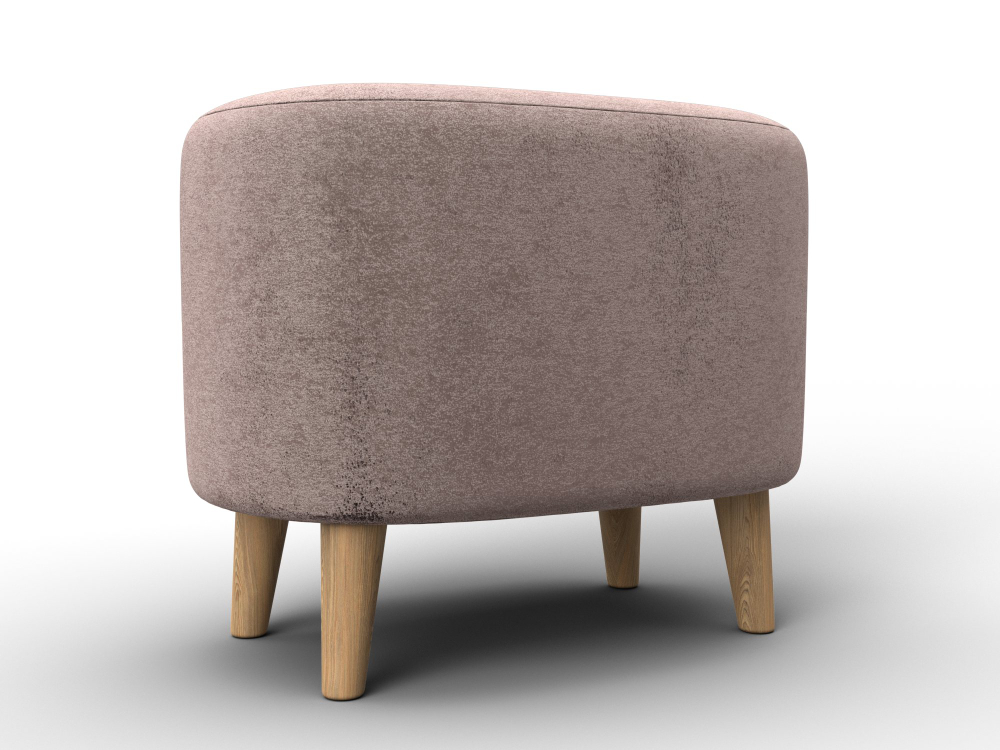 Пуф 003, TOWER 05 бежевый, Велюр, 132358
