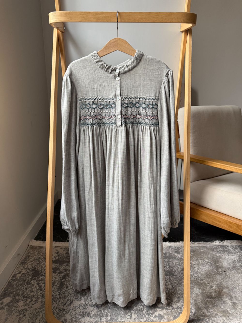 Платье Bonpoint из вискозы с шерстью, 158