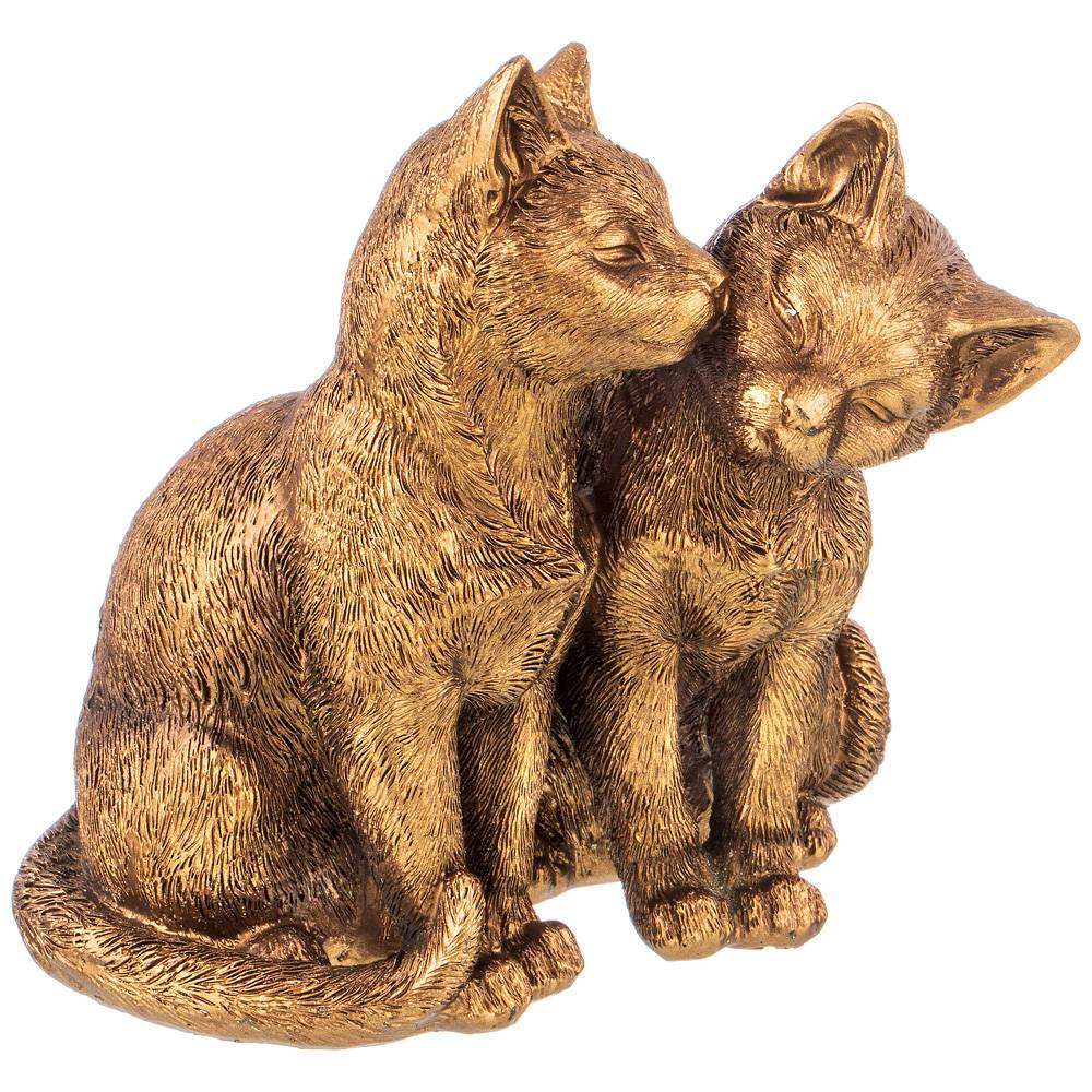 Статуэтка "Кошки" серия Bronze classic, 12,5*10,5*13см