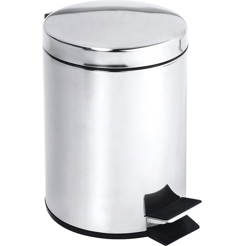 Ведро для мусора Bemeta Hotel 104315012 5л Хром