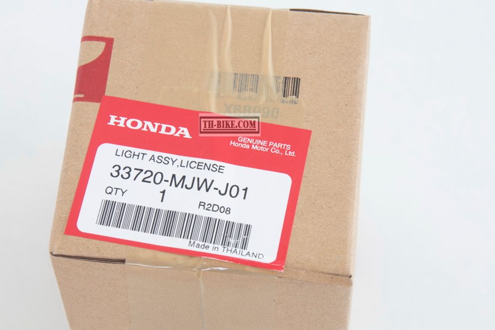 33720-MJW-J01. LIGHT ASSY., LICENSE (12V 5W) (STANLEY). CBR500