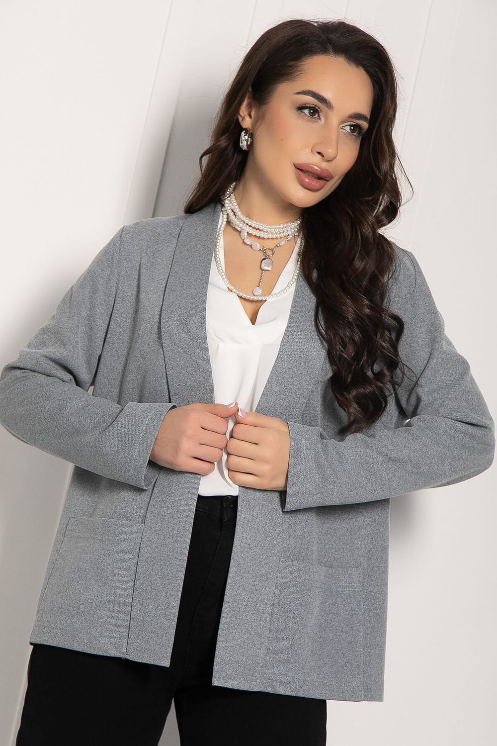 Жакет Дарвиния (серый) Б12560-31 LT Collection