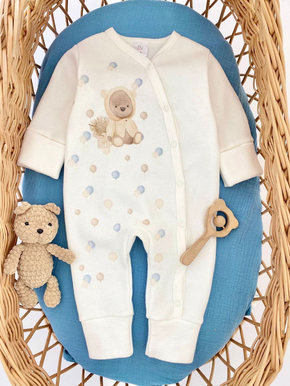 Комбинезон вафельный