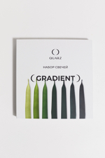 Набор свечей GRADIENT GREEN