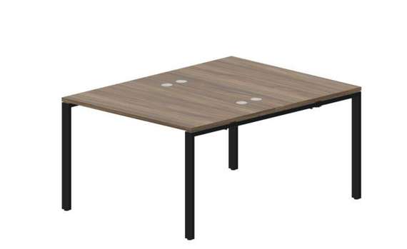 Составной стол Strike на 2 рабочих места 1180х1566х750мм (4 громмета)