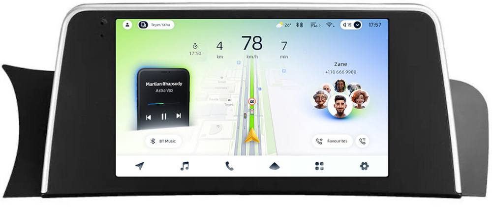 Магнитола для BMW X3 F25 2011-2014 CIC (рамка тип 2) - Teyes CC4L монитор 9" IPS на Android 14, Snapdragon 662, CarPlay, 4G SIM-слот