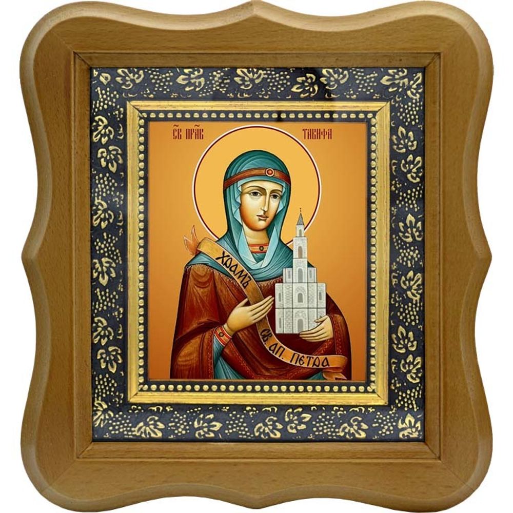 Тавифа Иоппийская праведная. Икона на холсте.