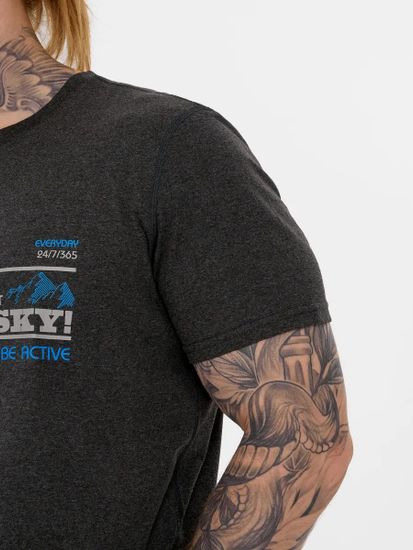 Футболка мужская Guahoo с коротким рукавом G31-2870TS, серый меланж