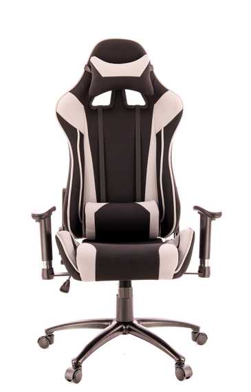 Кресло Everprof Lotus S4 Ткань Черный/Серая