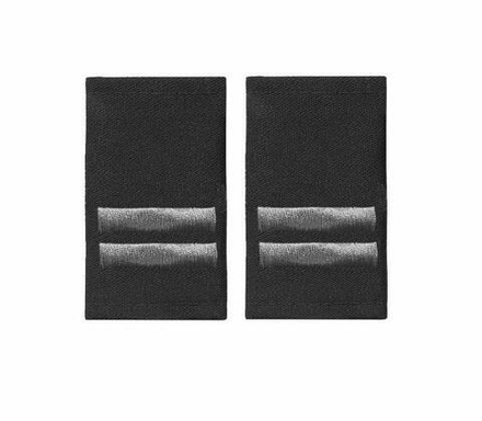 Фальшпогоны черные вышитые серые лычки мл. сержант