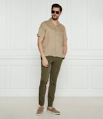 Льняная рубашка POLO RALPH LAUREN - бежевый(710966421)