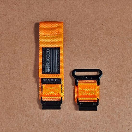 Нейлоновый ремешок Hemsut Rugged 22 мм для Garmin Fenix 7 6 5, Epix Gen 2 47mm, MARQ, Instinct, Forerunner