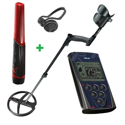 Металлоискатель XP DEUS v 6.0 (КАТУШКА 28СМ X35, наушники WSA, БЛОК, MI-6)