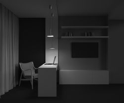 Светильник подвесной светодиодный Maytoni Plato P076PL-L12W3K-BS