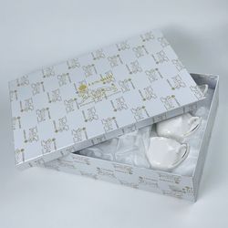 Lenardi 305-272 Чайный набор 12пр. 260мл ВАНЕССА ЗОЛОТО в под.уп.(х6)Фарфор