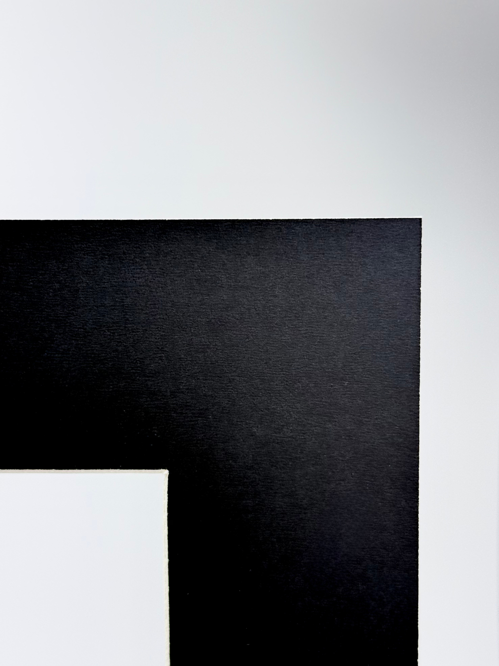 Паспарту 30х30 см чёрный арт.1097983030