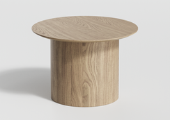 Столик Type D 60 см основание D 39 см (натуральный дуб)