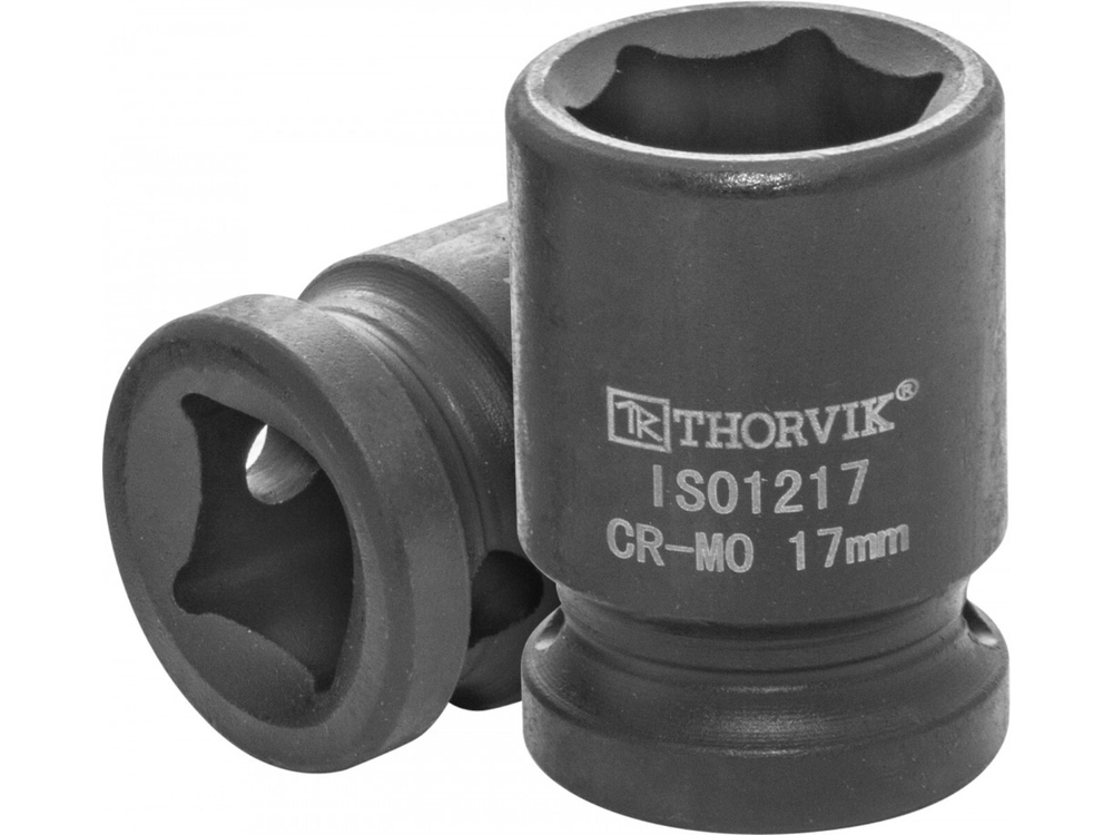 Головка торцевая ударная 1/2"DR,17 мм Thorvik IS01217