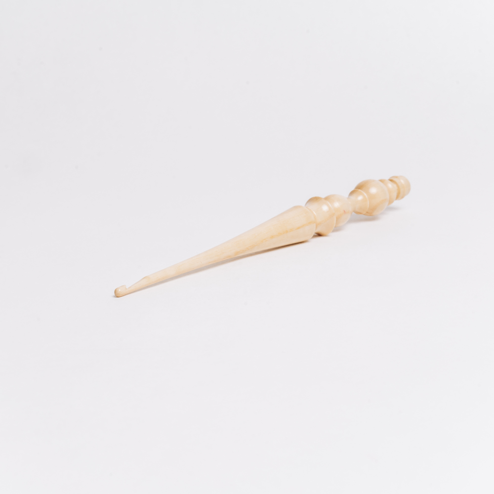 Деревянный крючок для вязания из древесины клена 4 мм. K310