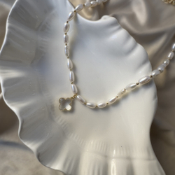 Жемчужное колье бижутерия Викторинэль