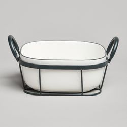 ФОРМА НА МЕТАЛ.ПОДСТАВКЕ LEFARD "FAMILY FARM" 26,5*21*12,5 CM 2100 МЛ