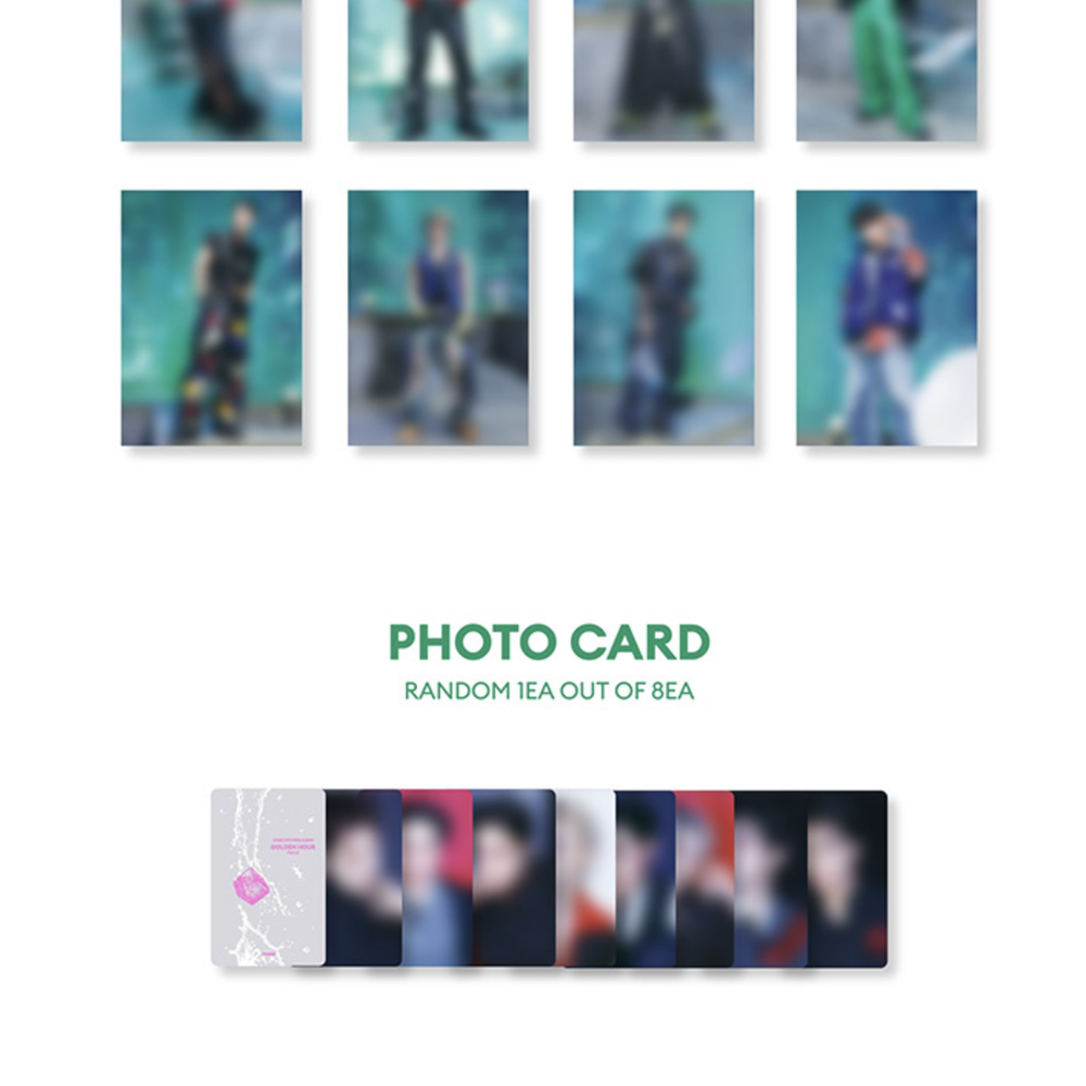 Мерч ATEEZ GOLDEN HOUR : Part.5 - L-HOLDER PHOTO SET (Набор с папкой)