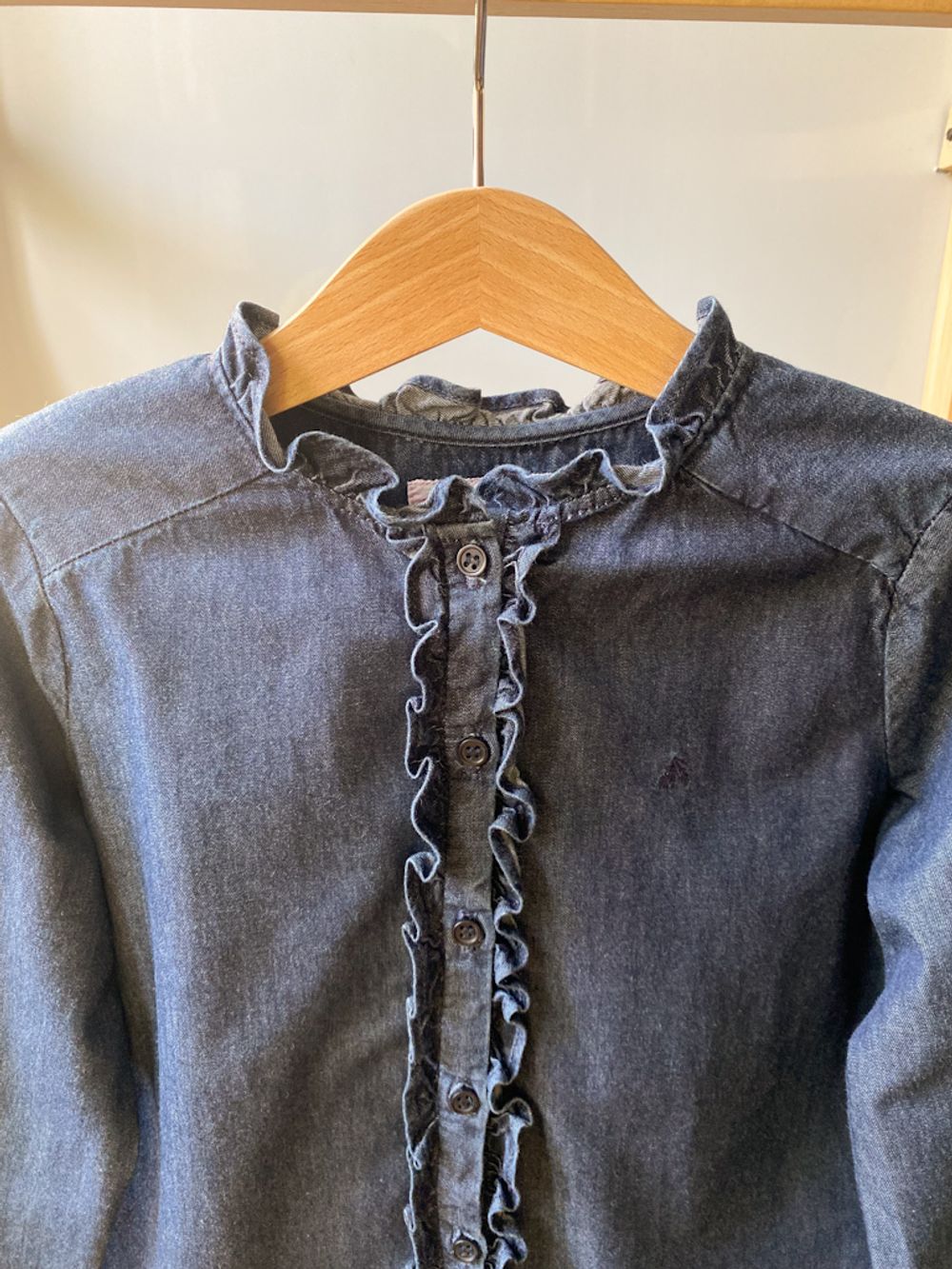 Джинсовая рубашка Bonpoint, 116