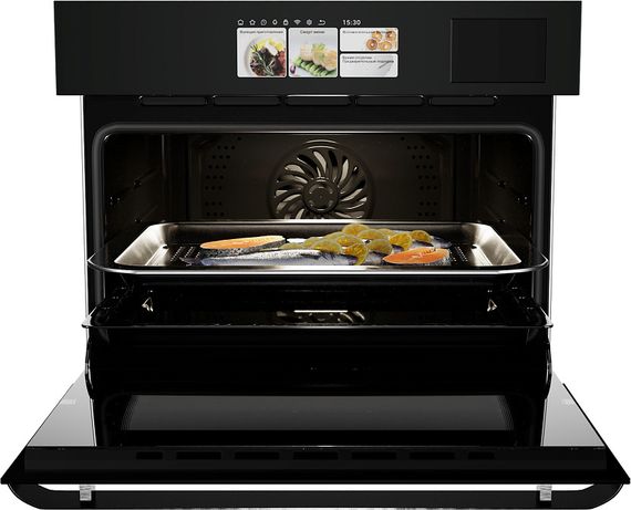 Духовой шкаф HIBERG S-VM 5615 B i-SMART