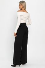 Брюки палаццо Адель (черные) Б14881-8М LT Collection