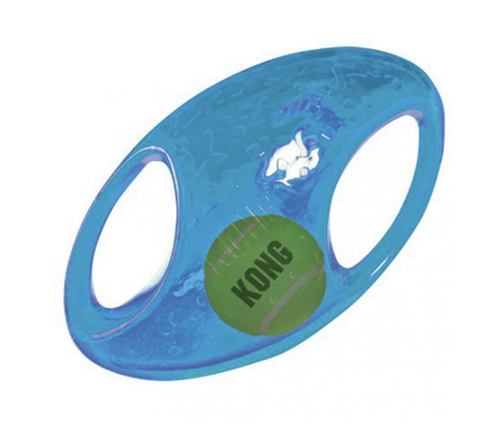 Игрушка для собак Kong Jumbler (Регби) 18 см